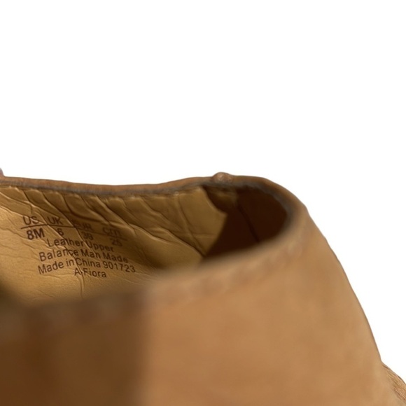 Franco Sarto Artist’s Collection Fiora Tan Cork Wedge Slide SZ 8 - Picture 9 of 9